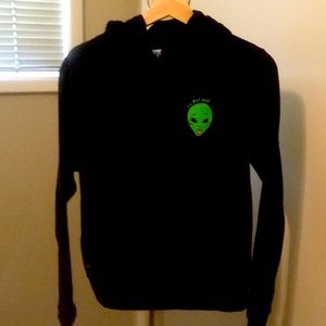 Ripndip Alien We Out Here Black Hoodie Small Worn once
